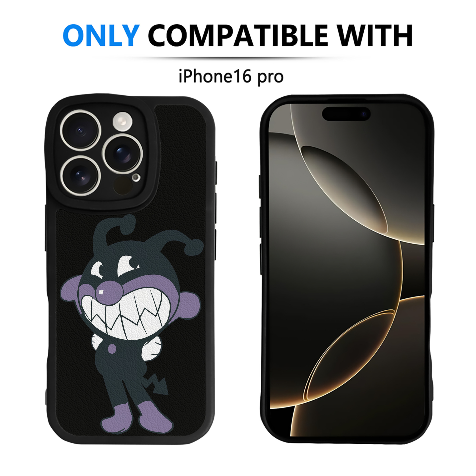 （画像用） アンパンマン Anpanman 【iPhone 16シリーズ対応】シリコンスマホケース（レザー調） 材質：シリコン